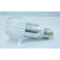 3W E27 Crystal Glass Umbrella 16 Color Change RGB LED Light Bulb Lamp W/remote Control